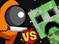 Spel Among vs Creeper
