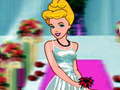 Spel Cinderella Wedding Dressup
