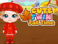 Spel Cute Twin Fall Time
