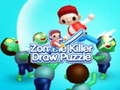 Spel Zombie Killer Draw Puzzle 