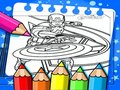 Spel Captain America Coloring Book 