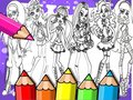 Spel Monster High Coloring Book