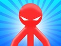 Spel Red Stickman vs Monster School