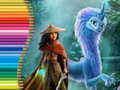 Spel Coloring Book for Raya And The Last Dragon