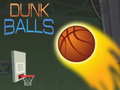 Spel Dunk Balls