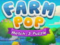 Spel Farm Pop Match-3 Puzzle