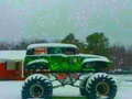 Spel Winter Monster Truck Puzzles