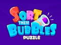 Spel Sort Them Bubbles Puzzle