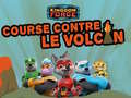 Spel Kingdom Force Course contre le volcan
