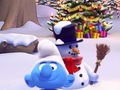 Spel Smurfy Snowballs