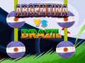 Spel Argentina vs Brazil 