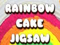 Spel Rainbow Cake Jigsaw