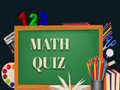 Spel Math Quiz 