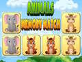 Spel Animals Memory Match