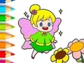 Spel Coloring Book: Fairy
