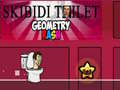 Spel Skibidi Toilet Geometry Rash