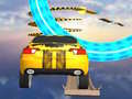 Spel Crazy racing in the sky