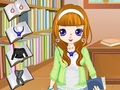 Spel Library Girl Dressup