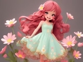 Spel Coloring Book: Flower Dress