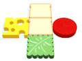 Spel Burger Fold Puzzle