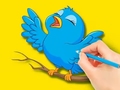 Spel Coloring Book: Bird
