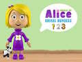 Spel World of Alice Animal Numbers