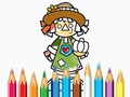 Spel Coloring Book: Scarecrow