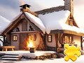 Spel Jigsaw Puzzle: Snow House