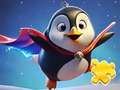 Spel Jigsaw Puzzle: Sky Flying Penguin