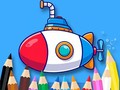 Spel Coloring Book: Submarine
