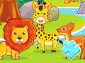 Spel Jigsaw Puzzle: Wild Animals