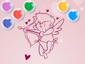 Spel Bubble Shooter Valentine