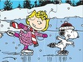 Spel Jigsaw Puzzle: Snoopy Skating