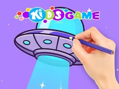 Spel Coloring Book: Spaceship In Planet