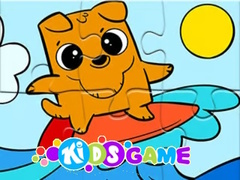 Spel Jigsaw Puzzle: Surfing In The Sea