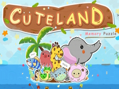 Spel Cuteland Memory Puzzle 