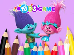 Spel Coloring Book: Cute Troll