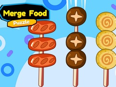 Spel Merge Food Puzzle