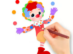 Spel Coloring Book: Funny Clown
