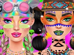 Spel Festival Vibes Makeup