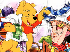 Spel Jigsaw Puzzle: Winnie Clean Up