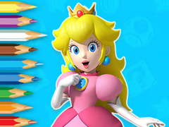 Spel Coloring Book: Young Princess Peach