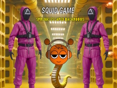 Spel Squid Game Sprunki Escaped Backrooms