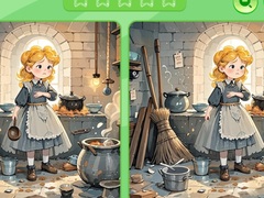 Spel Find The Differences: Cinderella