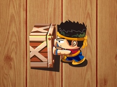 Spel Sokoban Puzzle Game