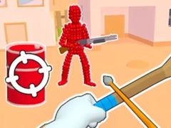 Spel Stickman Archer Shooting Arrows at Reds