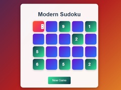 Spel Modern Sudoku