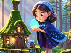 Spel Find The Differences: Little Witch