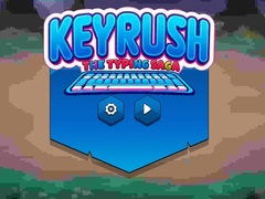 Spel Key Rush - Typing Saga
