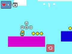 Spel 2d Obby Rainbow Parkour